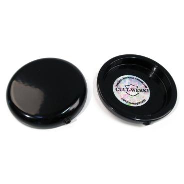 Cult-Werk 2-teilig fork tube cap bolt Abdeckungsset – 88-15 XL Sportster; 16-22 XL883 models (NU)