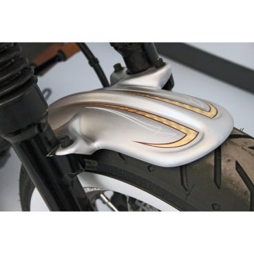 Cult-Werk ''Old School'' Frontfender. mattschwarz – 10-15 XL1200X (NU)