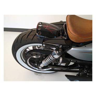 Cult-Werk, XL 'Short Bobber' rear fender heckfender Matte black für harley Davidson - 04-22 XL Sportster