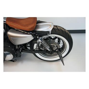 Cult-Werk, XL 'Old School' rear fender. Matte black für harley Davidson - 04-22 XL Sportster