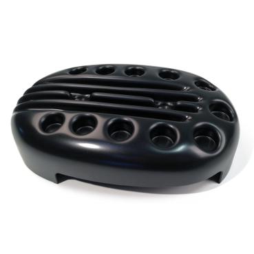 Cult-Werk Luftfilter Abdeckung. Slotted – 04-20 XL Sportster with stock oval air cleaner (NU)