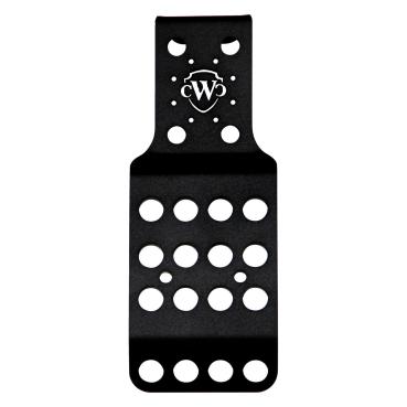 Cult-Werk bug spoiler ''Old School''. glänzend schwarz Stahl – 04-22 XL Sportster (NU)