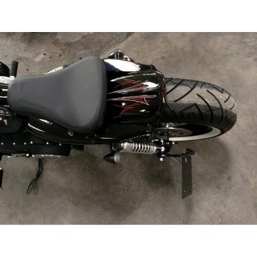 Cult-Werk XL ''Old School'' Heckfender. glänzend schwarz – 04-22 XL Sportster (NU)