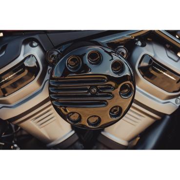 Cult-Werk Luftfilter Abdeckung Slotted. glänzend schwarz – 22-26 RH975 Nightster; 23-26 RH975S Nightster Special
