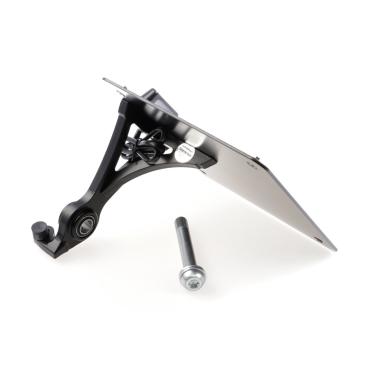Cult-Werk seitlicher Kennzeichenhalter, schwarz. Germany – 22-26 RH975 Nightster; 23-26 RH975S Nightster Special