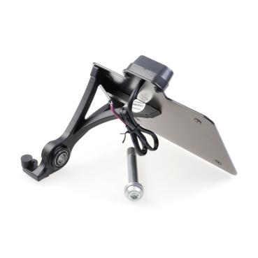 Cult-Werk seitlicher Kennzeichenhalter, schwarz. Switzerl – 22-26 RH975 Nightster; 23-26 RH975S Nightster Special