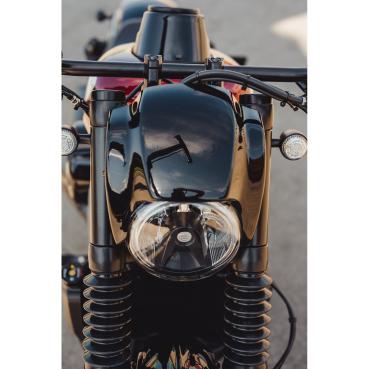 Cult-Werk 2-teilig fork tube cap bolt Abdeckungsset. schwarz – 22-26 RH975 Nightster; 23-26 RH975S Nightster Special