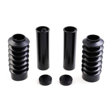 Cult-Werk 6-teilig Gabelrohr-Abdeckungsset. lang. schwarz – 22-26 RH975 Nightster; 23-26 RH975S Nightster Special