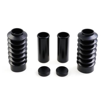 Cult-Werk 6-teilig Gabelrohr-Abdeckungsset. kurz. schwarz – 22-26 RH975 Nightster; 23-26 RH975S Nightster Special