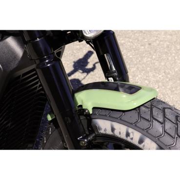 Cult-Werk Frontfender "Old School". glänzend schwarz – 15-24 Indian Scout