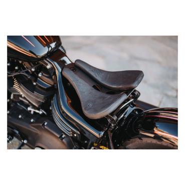 Cult-Werk  solo Seat kit 'Old School' - Solositz für Harley Davidson FXBBS Street Bob 21-24 und FXST Softail Standard 20-24