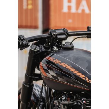 Cult-Werk Lenker clamp screws. schwarz – 18-25 FXBR/FXBRS Breakout; 20-21 (NU) FXLRS Low Rider S; 22-25 FXLRST Low Rider ST; 18-25 FXBB/S Street Bob; 18-24 (NU) FXST Softail Standard; 18-24 FLSB Sport Glide; 18-24 FXFB/S (NU) Fat Bob (excl. Fat Boy; Lowri