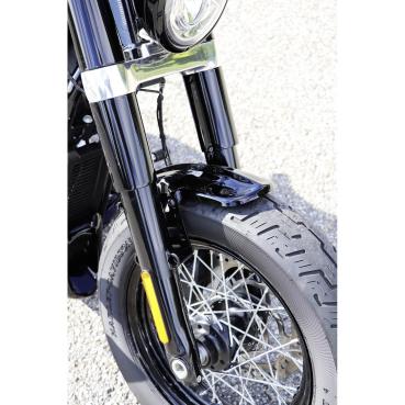 Cult-Werk Frontfender ''Old School''. glänzend schwarz – 18-21 FLSL Slim (NU)