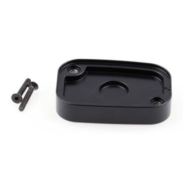 Cult-Werk master cylinder Abdeckung ''Racing''. schwarz – 08-25 Touring (excl. 23-25 FLTRXSE; 24-25 FLTRXSTSE; 23-25 FLHXSE; 24-25 FLHX; 2025 FLHXU; 24-25 FLTRX); 09-13 & 18-25 Trikes; 06-17 V-Rod. (brake)