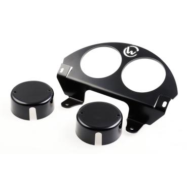 Cult-Werk Low Rider dash Abdeckungsset. glänzend schwarz – 18-20 FXLR Low Rider 107; 20-21 FXLRS Low Rider S 114 (NU)