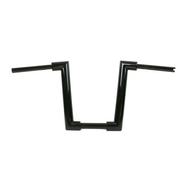 Kodlin, 2" Str8Up handlebar tall 38 cm cm high. Black - Ape Hanger FAT Kodlin in 2 Zoll Höhe 38 cm in schwarz für 18-23 M8 Fat Boy