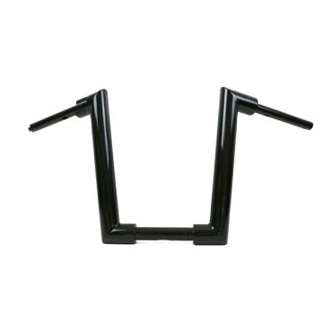 Kodlin, 2" Str8Up handlebar tall 38 cm cm high. Black - Ape Hanger FAT Kodlin in 2 Zoll Höhe 38 cm in schwarz für 18-23 M8 Fat Boy