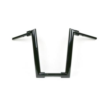 Kodlin, 2" Str8Up handlebar medium 28 cm high. Black - Ape Hanger FAT kodlin in 2 Zoll Höhe 28 cm in schwarz für 18–23 M8 Softail