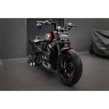 Killer Custom, 2" Killer Bull fat bar. 4" rise Lenkrad für Harley-Davidson® 21-25 RH1250S Sportster S; 22-25 RH975T Nightster; 23-25 RH975S Nightster Special