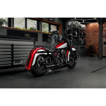 Killer Custom, Killer Bull 2" fat bar. 12" rise Lenkrad für Harley-Davidson® 82-24 H-D mech. & e-throttle 18-24 Fatboy