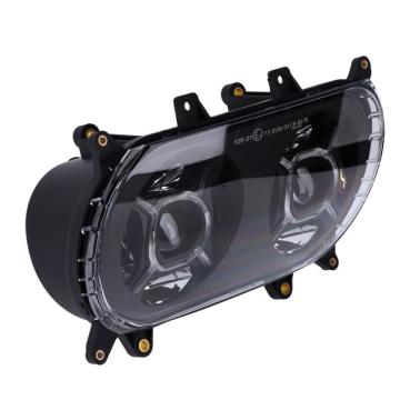Helle RG-Doppel-LED-Scheinwerfer für Harley-Davidson® 15-24 Road Glide; 23-25 FLTRT Trike. Mit Sharknose-Verkleidung im 13-24-Stil