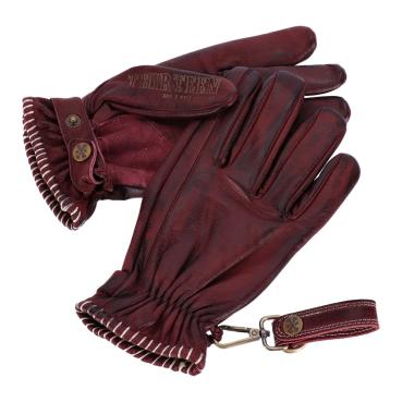 13 1/2 Loud Ride gloves burgundy, Size L