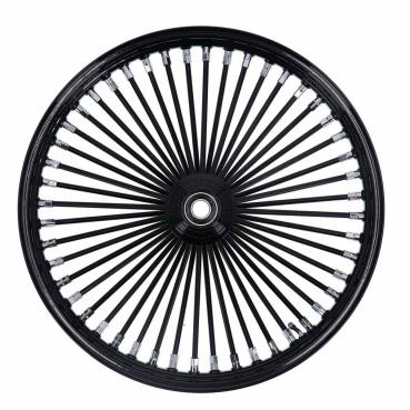 MCS radial 48 fat spoke front wheel 2.15 x 21 SF black – 04-05 FXDWG