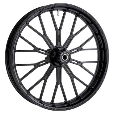 Arlen Ness, rim Y-Spoke 3.25 x 19. Front. Black – Universal. Order model-specific Arlen Ness Hub Kit separately to complete the wheel