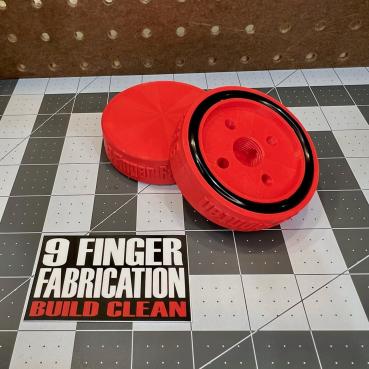 9Finger Fabrication Ölfilter-Abdeckung