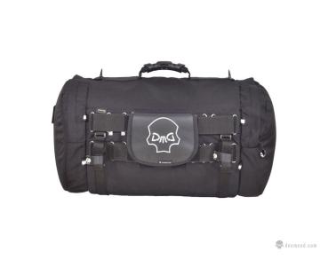 Rollbag Lenkrad oder Sitz Reisetasche LARGE (51L) Motorrad in Cordura, Reflektive Skull oder Leder Motorradtasche