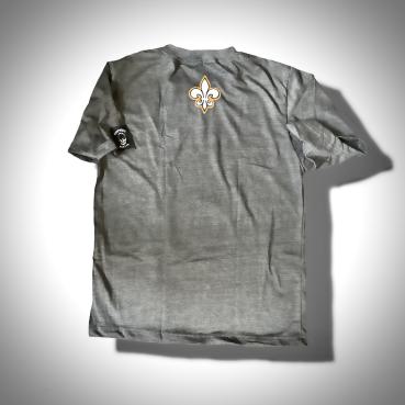 CnP Choppers n Partys - Grau Bandana Skull (Damen) T-Shirt Grau Totenkopf Motorrad