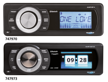 Aquatic stereo Radio für Tourer Harley Davidson 1998-2013