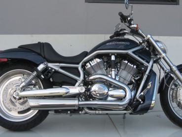 MCJ - 2 in 1 Racing Endtöpfe mit Krümmer - HARITAGE SOFTAIL CLASSIC MODEL 2017
