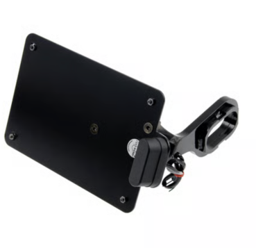 Cult-Werk, side mount  license plate bracket. Netherlands