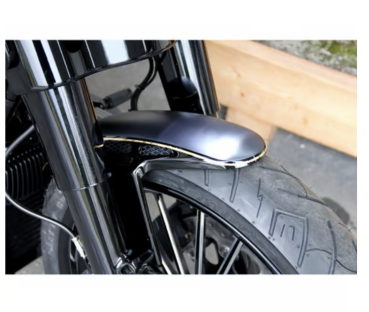 Cult-Werk, ''Custom V2'' front fender, 21". Matte black