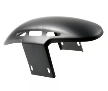 Cult-Werk, ''Custom V2'' front fender, 23". Matte black