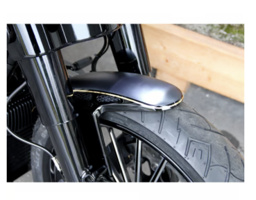 Cult-Werk, ''Custom V2'' front fender, 23". Matte black