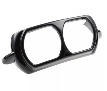 Cult-Werk FLTR headlamp trim ''Bad Look''. mattschwarz – 15-23 FLTR Road Glides (excl