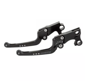 Rick’s Motorcycles – Good Guys Brems- und Kupplungshebel-Set schwarz – 25-26 Softail