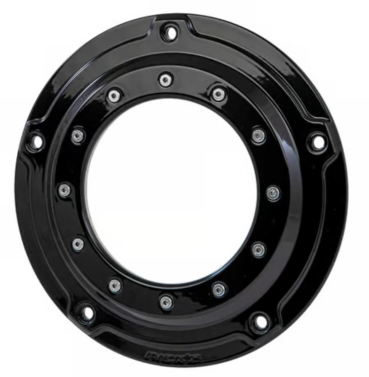 Rick’s Motorcycles – Kupplungsdeckel 'Porthole'. glänzend schwarz – Touring 16-up 07-15 – 16-26 Touring (excl. 2025 FLTRXRRSE); 16-26 Trike; 2015 FLHTCUL, FLHTK; 07-26 Touring, Trikes with narrow profile primary cover