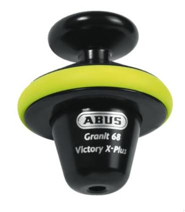 Abus, Granit Victory X-Plus 68 Bremsscheibenschloss. gelb