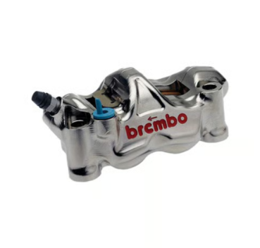 Brembo GP4-RX Monoblock-Radialbremssattel-Set. Nickel für Harley-Davidson®