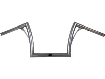280 Flow Bar FAT Handlebar with 1 1/4" Clamp Diameter 3-Hole Raw 1 1/4" Throttle By Wire Throttle Cables