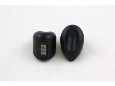 Elypse Front Turn Signals for Road Glide Black Smoke LED