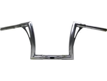 280 Medium Flow Bar Super Fat Handlebar for Road Glide with 1 1/4" Clamp Diameter 3-Hole Raw 1,4" Throttle By Wire