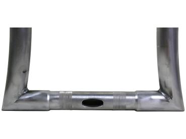 430 Extra Tall Flow Bar Super Fat Handlebar for Road King with 1 1/4" Clamp Diameter 3-Hole Raw 1,4" Throttle By Wire