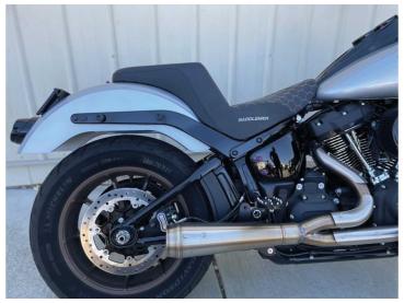 Shock Lift Kit for Milwaukee Eight Black Rear