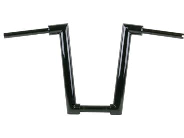2" Str8UP Handlebar for Softail Extra Tall (430mm), Width Lower Tube 300 mm Black Powder Coated Hydraulic Clutch Throttle By Wire