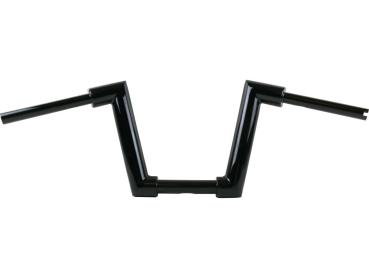 2" Str8UP Handlebar for Softail Medium (280mm), Width Lower Tube 300 mm Black Powder Coated Hydraulic Clutch Throttle By Wire