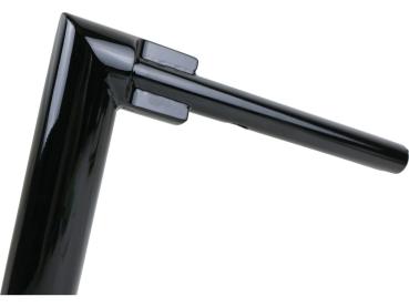 2" Str8UP Handlebar for Softail Medium (280mm), Width Lower Tube 300 mm Black Powder Coated Hydraulic Clutch Throttle By Wire